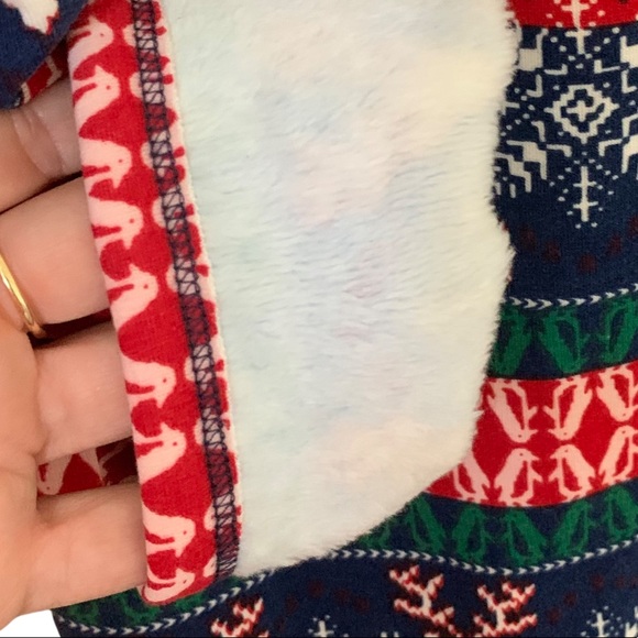 Lord & Taylor | super soft fleece lined Christmas night shirt - Picture 4 of 4